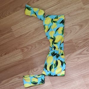 Zaful Lemon Bikini Top